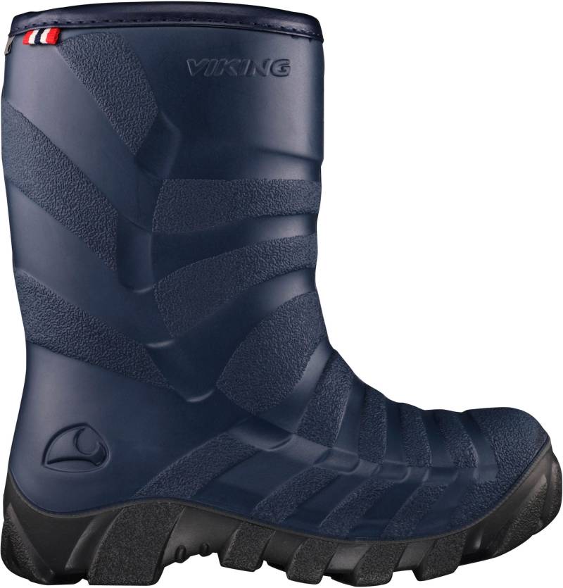 Viking Ultra Gefütterte Gummistiefel, Navy/Charcoal, 24, Kindergummistiefel, Kinderstiefel, Gummistiefel kinder, Kids - Bester im Test von Viking