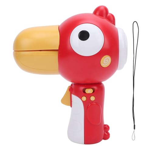 Multi Voice Changer, Cartoon Bird Verstärkt die Stimme mit 3 Lustigen Effekten, Lustigen Outdoor -Spielzeug oder Geschenklautsprecher für Kinder, Kleinkind mit Riemen (Rot) von Vikye