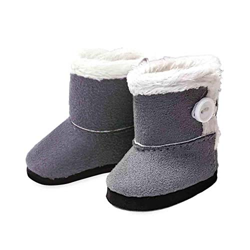 Petitcollin - Graue Stiefel, Größe 28 cm, Kleidung und Schuhe, Mehrfarbig (602806) von Petitcollin