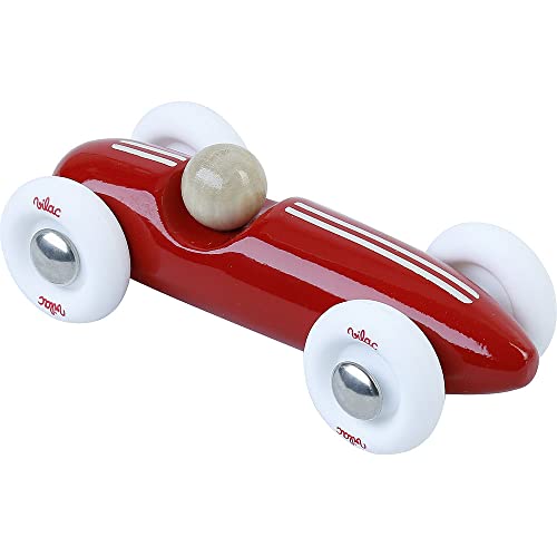 Vilac 2342R Voiture Grand Prix Vintage PM Rouge Flugzeuge, rot von Vilac