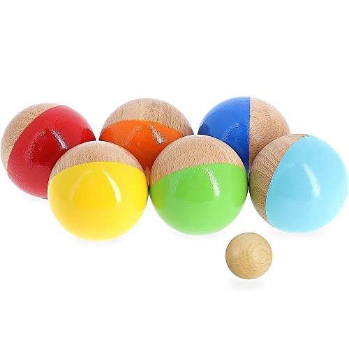 Vilac - Boccia-Set Moit – Outdoor-Spiele – buntes Boccia-Set für Kinder – Spiele im Freien – 4060, Mehrfarbig Vilac - Boccia-Set Moit – Outdoor-Spiele – buntes Boccia-Set für Kinder – Spiele im Freien – 4060, Mehrfarbig von Vilac