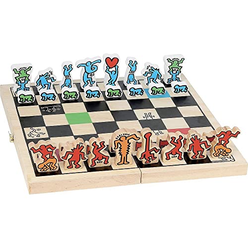 Jeu d'échecs GM en coffret - Keith Haring von Vilac