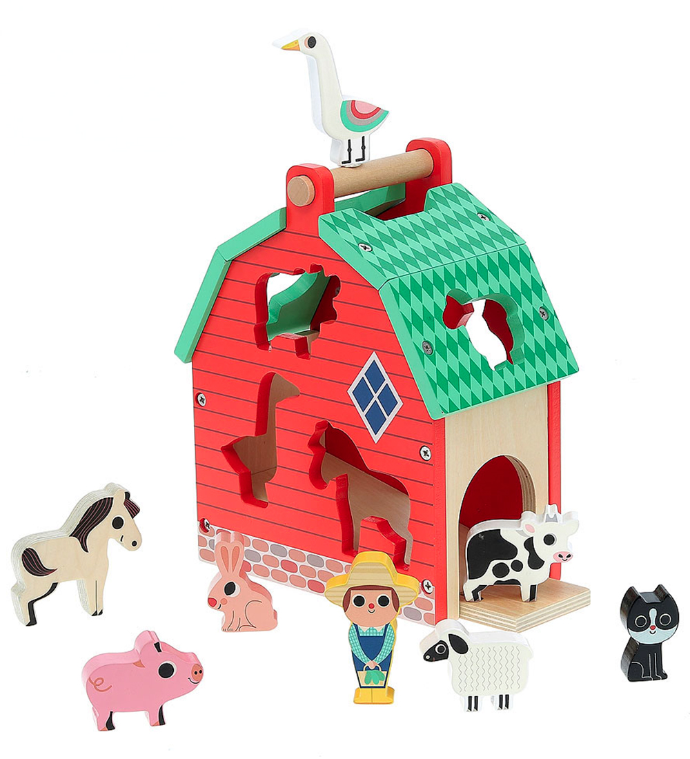 Vilac Steckspiel - Holz - Bauernhaus - Vilac - One Size - Steckspiele Vilac Steckspiel - Holz - Bauernhaus - Vilac - One Size - Steckspiele von Vilac