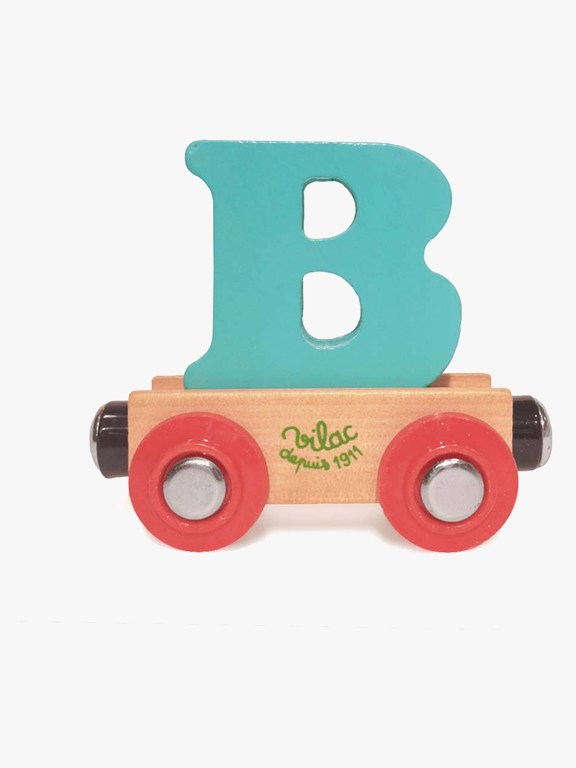 Vilac Waggon Mit Buchstabe B, Grün Vilac Waggon Mit Buchstabe B, Grün von Vilac