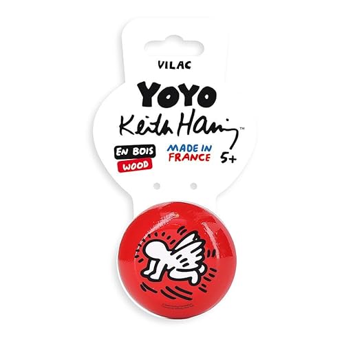 Vilac - Yoyo Angel Heart Keith Haring, 9224, Mehrfarbig von Vilac