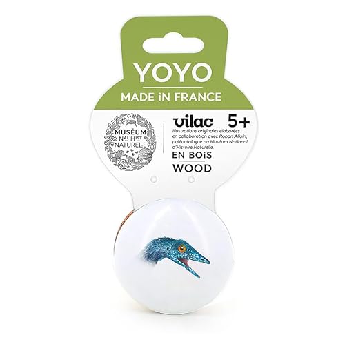 Vilac Yoyo Archaeopteryx Museum – lustiges Spielzeug für Groß oder Klein Zusammenarbeit mit Paläontologen Ronan Allain – Zeitloses Holzspielzeug – ab 5 Jahren Vilac Yoyo Archaeopteryx Museum – lustiges Spielzeug für Groß oder Klein Zusammenarbeit mit Paläontologen Ronan Allain – Zeitloses Holzspielzeug – ab 5 Jahren von Vilac