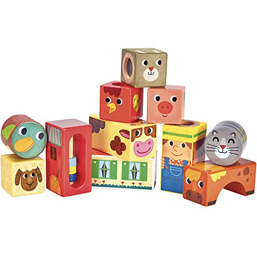 Vilac vilac2102 Farm Musical Blocks von Vilac