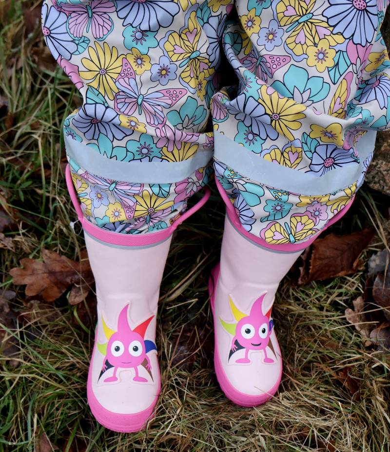 Babblarna Diddi Gummistiefel, Rosa, 20, Kindergummistiefel, Kinderstiefel, Gummistiefel kinder, Kids von Babblarna