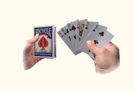 Bicycle - Six card repeat (blue) von Vincenzo Di Fatta (V)