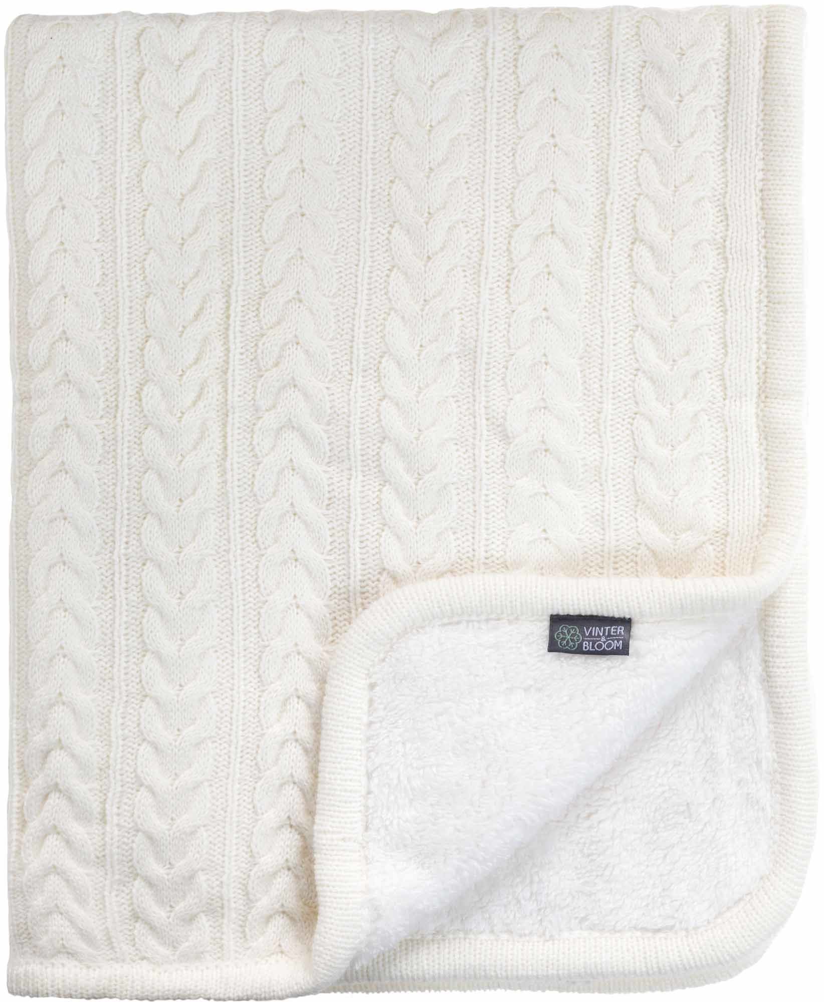 Vinter &  Bloom Babydecke Cuddly, Ivory, Kinderwagendecke von Vinter & Bloom