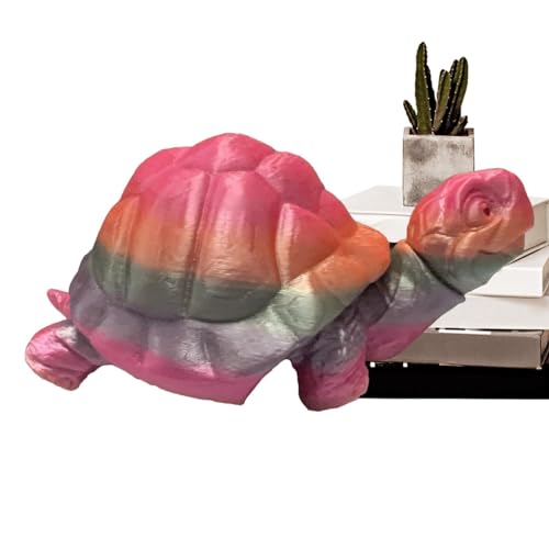 Virtcooy 3D-gedrucktes Schildkröten-Fidget-Spielzeug,3D-gedruckte Schildkröte,Interaktive Fidget Muti-Joint-Schildkröte | Sinneserlebnis mit beweglicher Sammelfigur, Osterkörbchenfüller und kreativem von Virtcooy