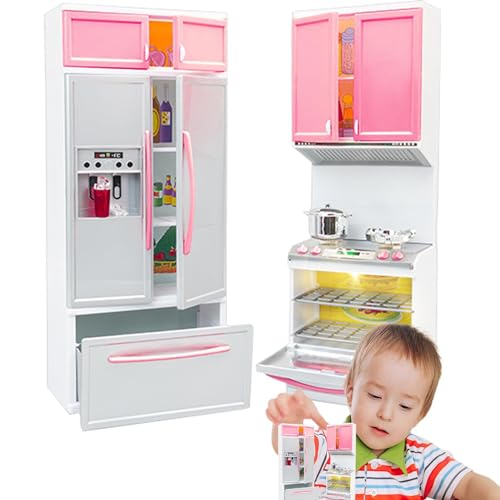 Virtcooy Spielküchenset für Kinder,Küchenspielset für Kleinkinder | Küchenset für Kinder,Kind Küche Spielset Kinder Rolle Spielen Küche Pretend Spielzeug Kinder Pretend Play Küche Set Für Kleinkind von Virtcooy