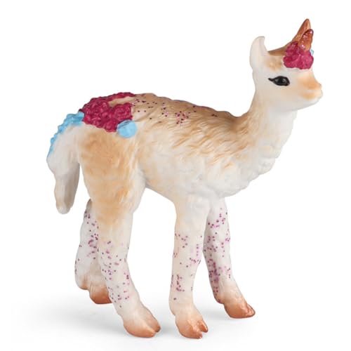 Cartoon Alpaca Figuren Einho Figur Ornamente Alpaca Action Modell Statue Dekoration Zubehör Kinder Erwachsene Sammler Spielzeug Modell Geschen von Viskee