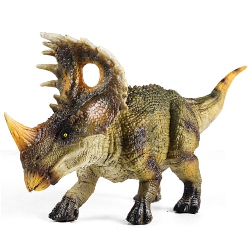 Dinosauriermodell Dinosaurierfiguren Jurassic Dinosaurier-Spielzeugfiguren Chinesischer Gehörnter Drache Realistische Dinosaurier Figur Spielzeug Dinosaurier aus Kunststoff Geschenke Physischer und Di von Viskee