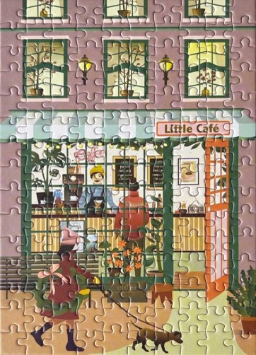 Vissevasse Kleines Café 150 Teile Puzzle Vissevasse-40449 von Vissevasse