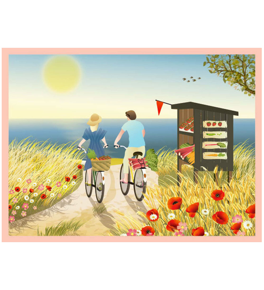 Vissevasse Puzzlespiel - 300 Teile - 37x27 cm - Summer - Vissevasse - One Size - Puzzlespiele Vissevasse Puzzlespiel - 300 Teile - 37x27 cm - Summer - Vissevasse - One Size - Puzzlespiele von Vissevasse