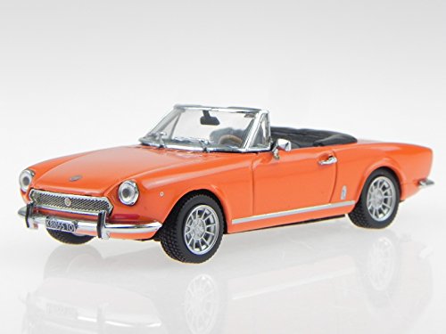 Fiat 124 Spider BS orange Modellauto 24604 Vitesse 1:43 von Vitesse