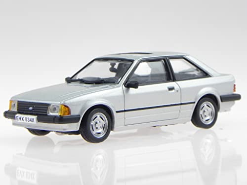 Ford Escort MK3 1.6 GL 1981 silber Modellauto 24834 Vitesse 1:43 von Vitesse