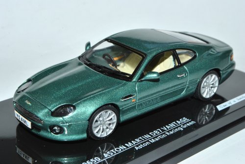 Vitesse Aston Martin DB7 Vantage Coupe Racing Grün 1994-2003 1/43 Modell Auto mit individiuellem Wunschkennzeichen von Vitesse