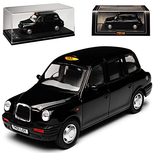 Vitesse London TX1 Taxi Cab Schwarz Black Cabs Ab 1997 1/43 Modell Auto Modell Auto von Vitesse