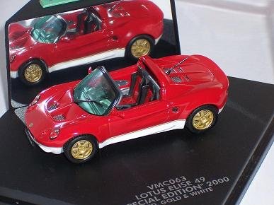 Vitesse Lotus Elise 49 Special Edition Rot 1/43 Modellauto Modell Auto von Vitesse