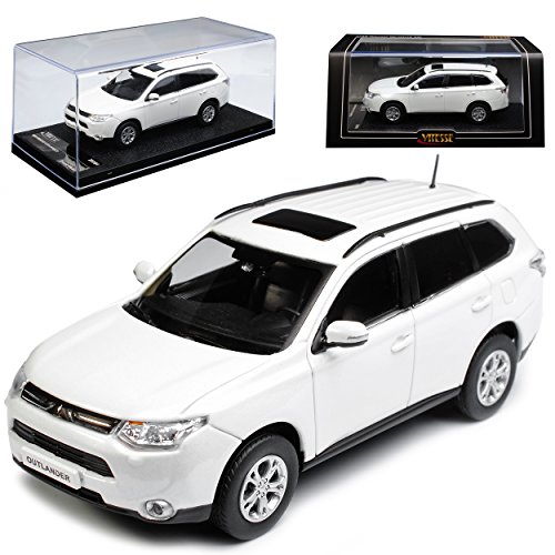 Vitesse Mitsubishi Outlander Pearl Weiss SUV CW0 3. Generation Ab 2012 1/43 Modell Auto von Vitesse