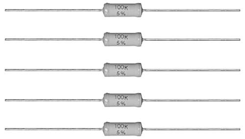 VitrOhm POS300JT-77-100KAA POS300JT-77-100KAA Metallschicht-Widerstand 100kΩ THT 3W 0.05% von VitrOhm