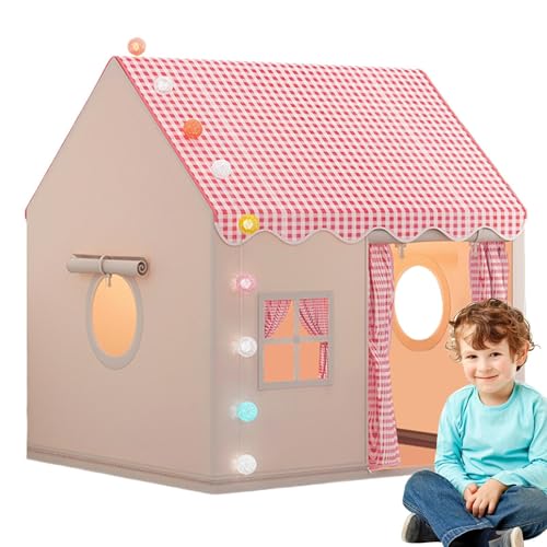 Playhouse Kids Indoor - Gemütliches Zelthaus, Private Höhle Für Mädchen, Großes Weltraumbettzelt | Indoor Playhouse Für Kleinkinder, Secret Play Fort Für Schlafzimmer, Geschichtenzeit, N Playhouse Kids Indoor - Gemütliches Zelthaus, Private Höhle Für Mädchen, Großes Weltraumbettzelt | Indoor Playhouse Für Kleinkinder, Secret Play Fort Für Schlafzimmer, Geschichtenzeit, N von Vitsrisea