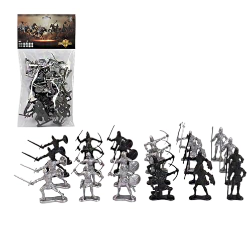 Römischer Soldat Figurenset, kleine Sammelfiguren, mittelalterliches Modell, kleine Actionfigur für Heimdekoration, dekoratives Spielzeugmodell von Vitsrisea