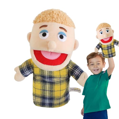 Weiche Puppengroßmutter - Plüsch Handspielzeug, Rollenspielspielzeugpuppen, Familienfingerpuppen | Cartoon Family Hand Puppet Plüschspielzeug, offene Mundpuppe Charakter Handschuh Puppe geeignet für T von Vitsrisea