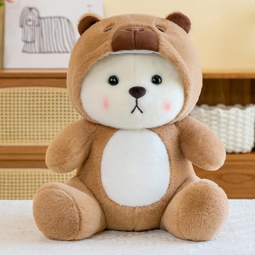 Viusneun Kuscheltier, Teddybär Stofftier Weiche niedliche waschbare Plüschtier Süße Bär Plüsch Spielzeug Hochzeitstag Valentinstag Weihnachten Geschenke für Kinder und Freundin (28 cm) von Viusneun