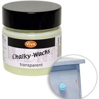 Chalky-Wachs, 50ml, transparent, als Finish od. f.leichten Chalky-Look von Viva Decor GmbH