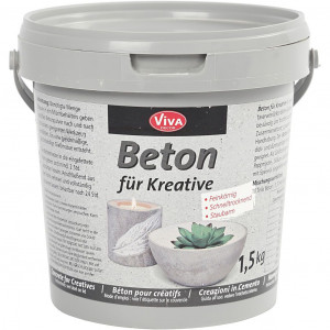 Bastel-Beton, 1500g, Grau von Viva Decor