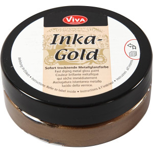 Inka-Gold, Braungold, 50ml/ 1 Dose von Viva Decor