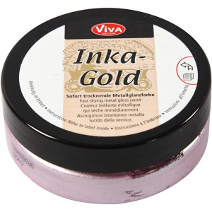 Inka-Gold, Rosenquarz, 50ml/ 1 Dose von Viva Decor