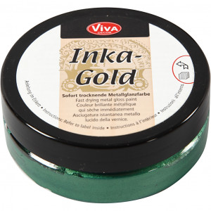 Inka-Gold, Smaragd, 50 ml/ 1 Dose von Viva Decor