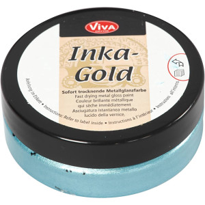 Inka-Gold, Türkis, 50 ml/ 1 Dose von Viva Decor