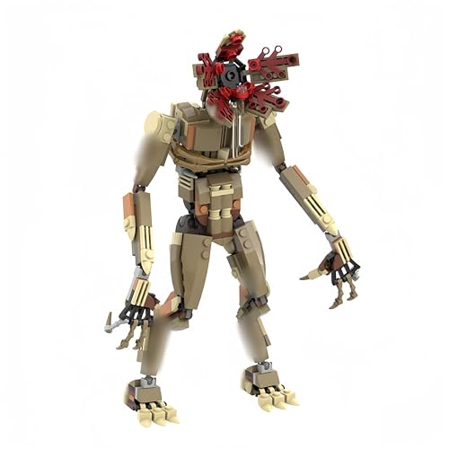 VizBrou Demogorgon Bausteine Set, MOC Horror Monster Action Figur für Gruselfans Fans Klemmbausteine Modell Kit, 350 Teile Kannibalische Blumen Weihnachten Spielzeug Geschenke für Erwachsene Kinder von VizBrou