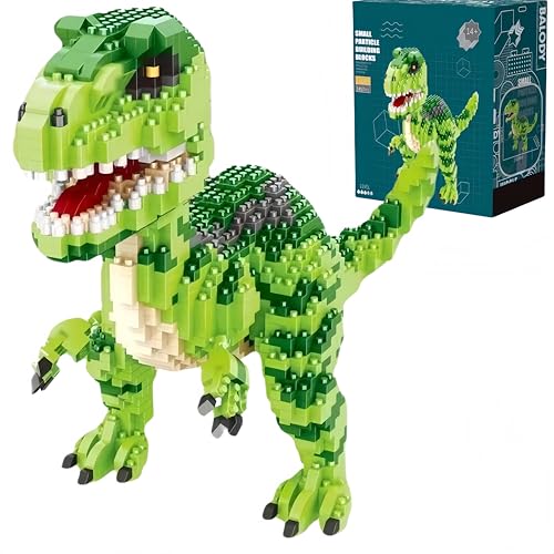 VizBrou Velociraptor Dinosaurier Bausteine Bausatz, 1457 Teile Mikrobausteine Mini Diamond Blocks Jurassic World Dino Klemmbausteine, Pädagogisches STEM Geschenk für Jungen und Erwachsene ab 6 Jahren VizBrou Velociraptor Dinosaurier Bausteine Bausatz, 1457 Teile Mikrobausteine Mini Diamond Blocks Jurassic World Dino Klemmbausteine, Pädagogisches STEM Geschenk für Jungen und Erwachsene ab 6 Jahren von VizBrou