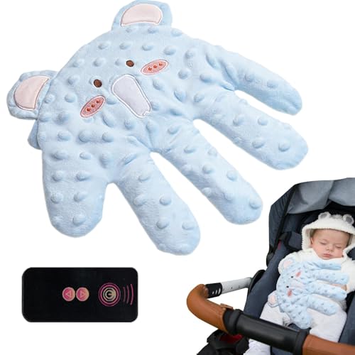 Vjeybv Baby Schreckprävention Handhandschuhe | Baby Schlafhandschuhe | Beruhigende Handfläche, Automatische Baby Klopfen Hand, Baby Schlaf Automatischer Schlägel, Baby Schlafpalme für Mädchen von Vjeybv