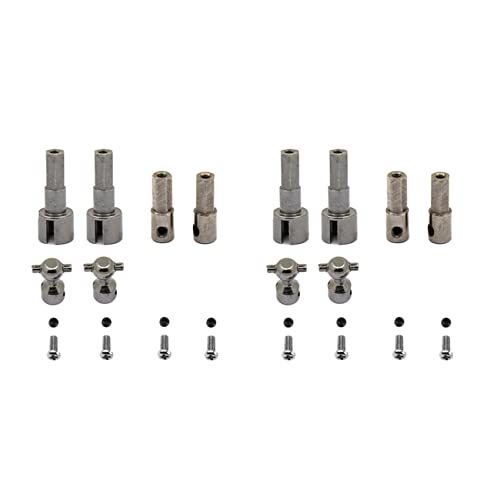 Vklopdsh 12X Metall Vorder und Achse Antrieb Welle CVD Set für C14 C24 C34 B14 B24 B36 MN D90 MN99S RC Auto Upgrade Teile von Vklopdsh