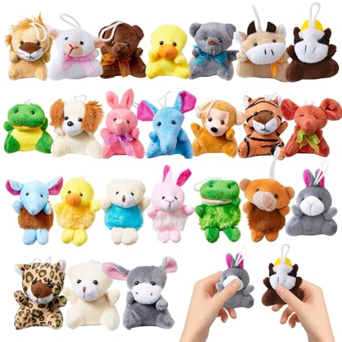 Vlecexs Mini Plüschtiere, 24PCS Mini Kuscheltier, Kleine Stofftiere, Mitgebsel Kindergeburtstag Gastgeschenke, Weihnachten Füllung, Tombola Preise, Plüsch Schlüsselanhänge, Kleine Geschenke für Kinder Vlecexs Mini Plüschtiere, 24PCS Mini Kuscheltier, Kleine Stofftiere, Mitgebsel Kindergeburtstag Gastgeschenke, Weihnachten Füllung, Tombola Preise, Plüsch Schlüsselanhänge, Kleine Geschenke für Kinder von Vlecexs