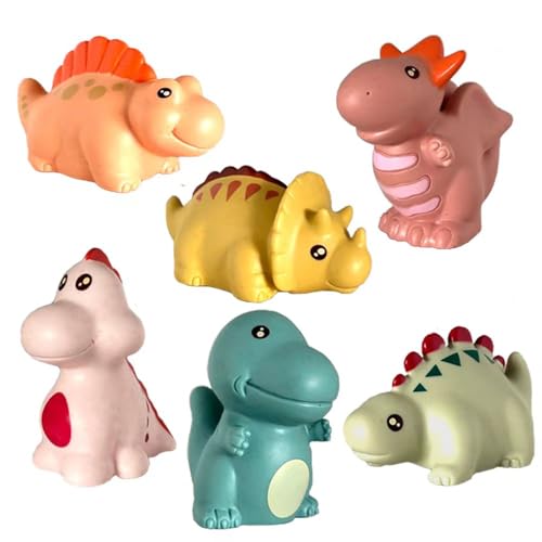 Vndnsy Dinosaur Bath Toy for 1 Year Old - No Pore and Mold Free Baby Bath Toy Dinosaur Toy for Kids Boys Girls Toddlers Baby Bath Gifts von Vndnsy