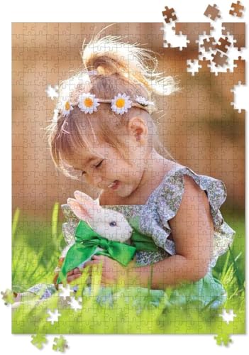 Machen Sie Ihr eigenes Foto Puzzle, benutzerdefinierte Foto-Puzzle Geschenkidee für ihn, personalisierte Puzzle für Familie, Hochzeit, Abschluss, Jubiläum, Geburtstag von Vniqloo