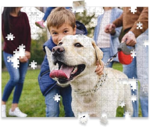 Personalisierte Foto-Puzzle - Benutzerdefinierte Foto-Puzzle - Benutzerdefinierte Puzzle- 35-1000 Stück Benutzerdefinierte Puzzle - Geschenk Für Sie Paare Familie - Hochzeitstag Geburtstag Geschenke von Vniqloo