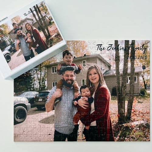 Personalisierte Foto-Puzzles, Benutzerdefinierte Puzzle Von Foto, Jigsaw Puzzle Von Bild, Einzigartige Erinnerung Geschenk Für Paare, Familie, Sie, Ihn, Geburtstag Jahrestag Weihnachten Tag Geschenke von Vniqloo