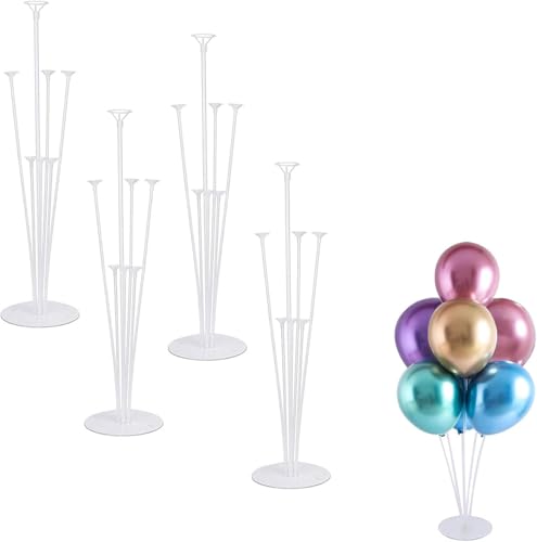 Voarge Tabelle Ballon steht Kit, Transparent Ballon Sticks unterstützt, Unterstützung für Hochzeiten, Geburtstage, Party-Dekorationen (6) von Voarge