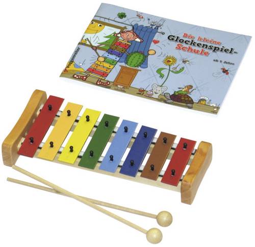 Buntes Glockenspielset mit Heft von Voggenreiter