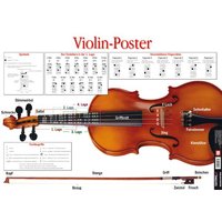 Violin-Poster von Voggenreiter Verlag