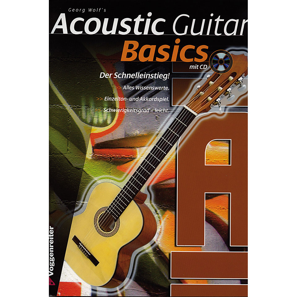 Voggenreiter Acoustic Guitar Basics Lehrbuch von Voggenreiter